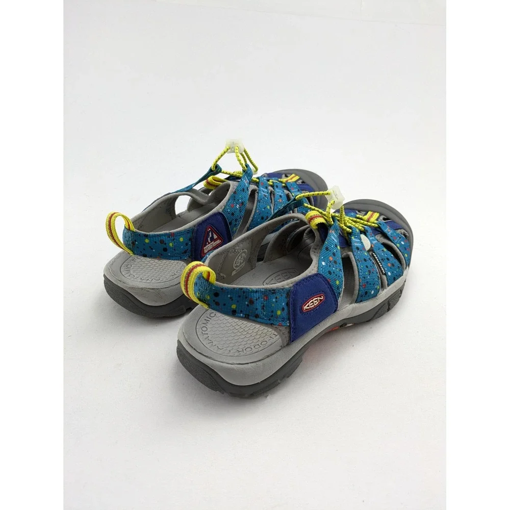 Men Keen Newport Retro Vibrant Dot Patterned Fuji Rock Festival Sandals Size 13